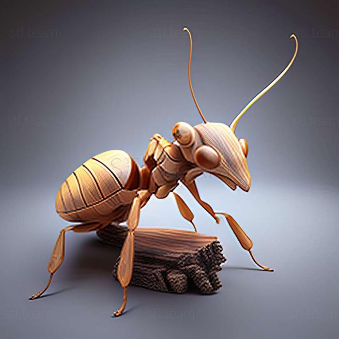 3D model Camponotus buddhae (STL)